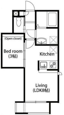 グランフォレットの物件間取画像